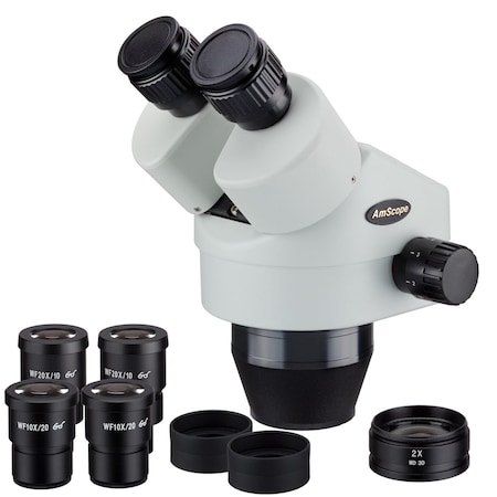 Amscope 7X-180X Binocular Zoom Power Stereo Microscope Head SM7180B